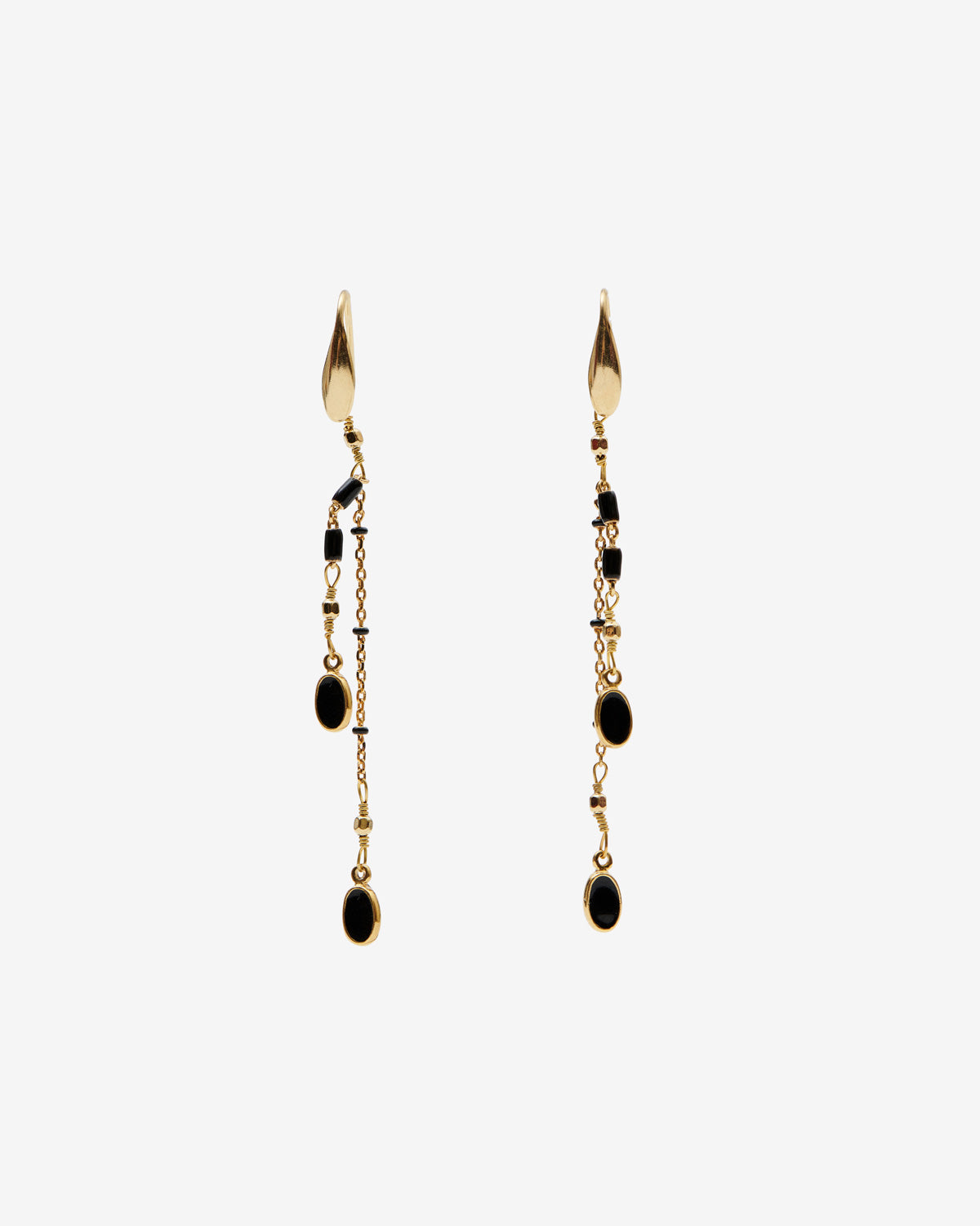 Boucles d'oreilles casablanca Woman Noir 3