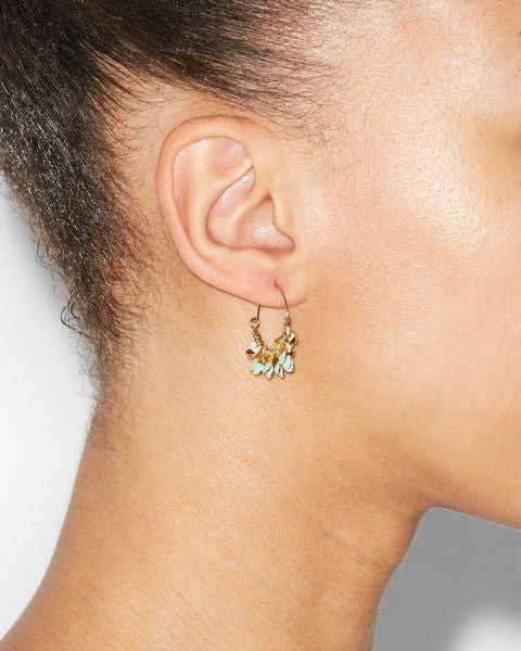 Casablanca earrings Woman Turquoise 1