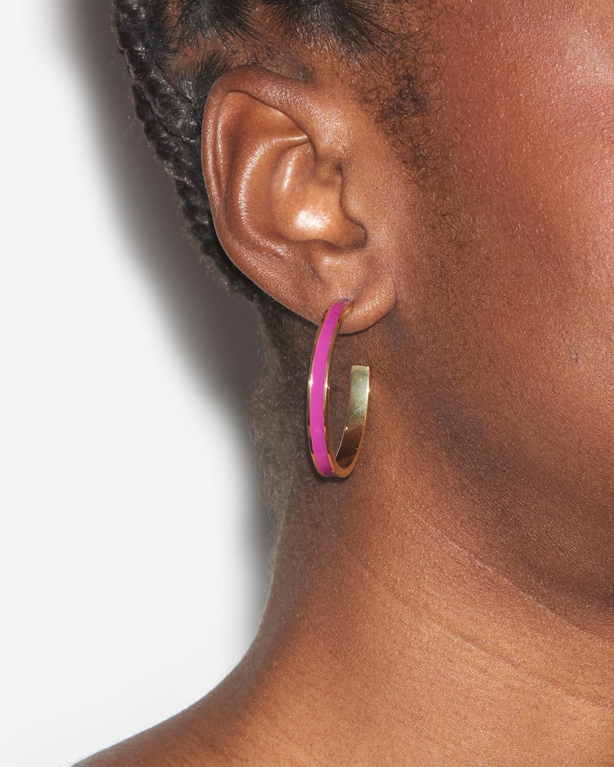 Casablanca earrings Woman Fuchsia 1