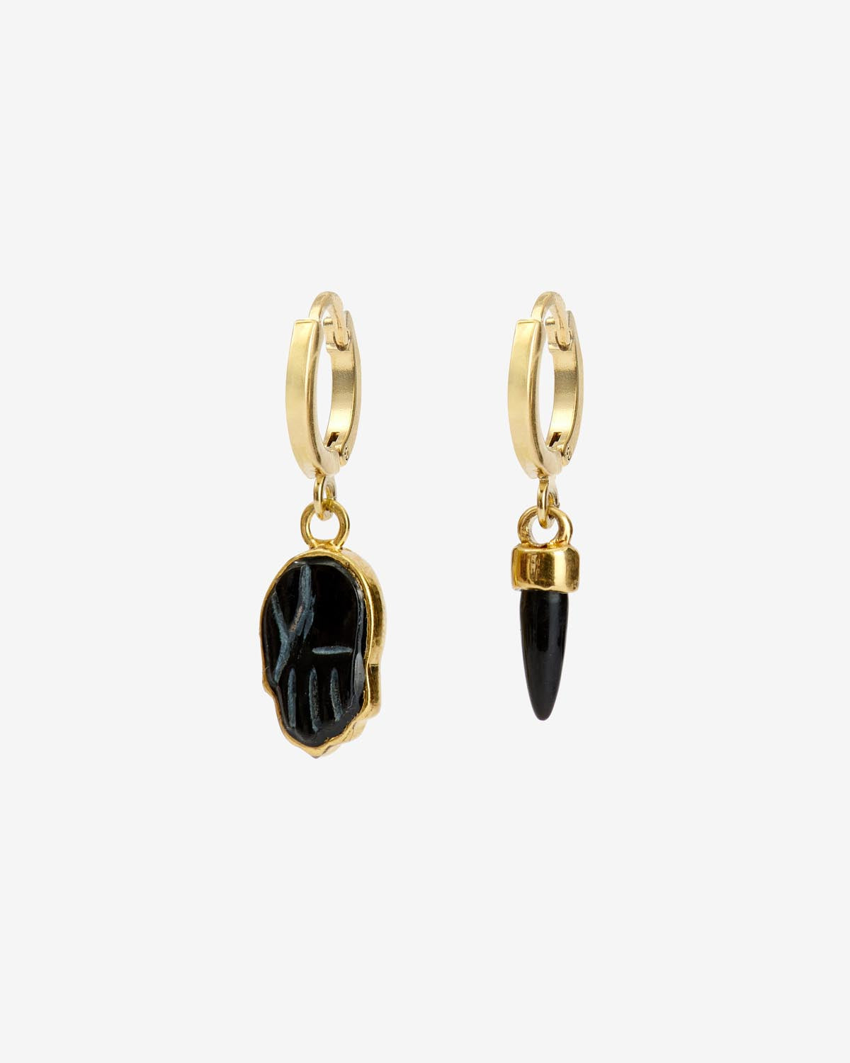Pendientes new its all rig Woman Negro 4