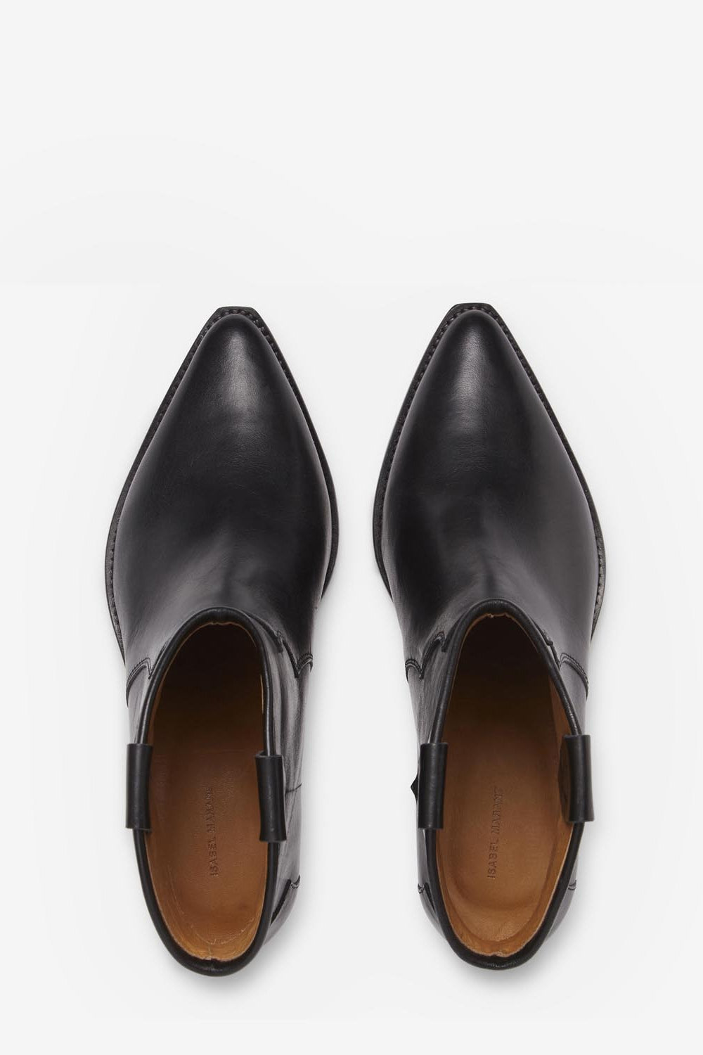 Boots santiag dewina en cuir de veau - Noir - Woman - 4