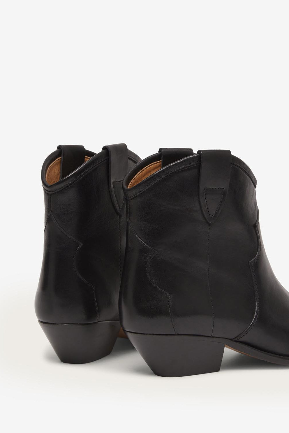 Boots santiag dewina en cuir de veau - Noir - Woman - 2