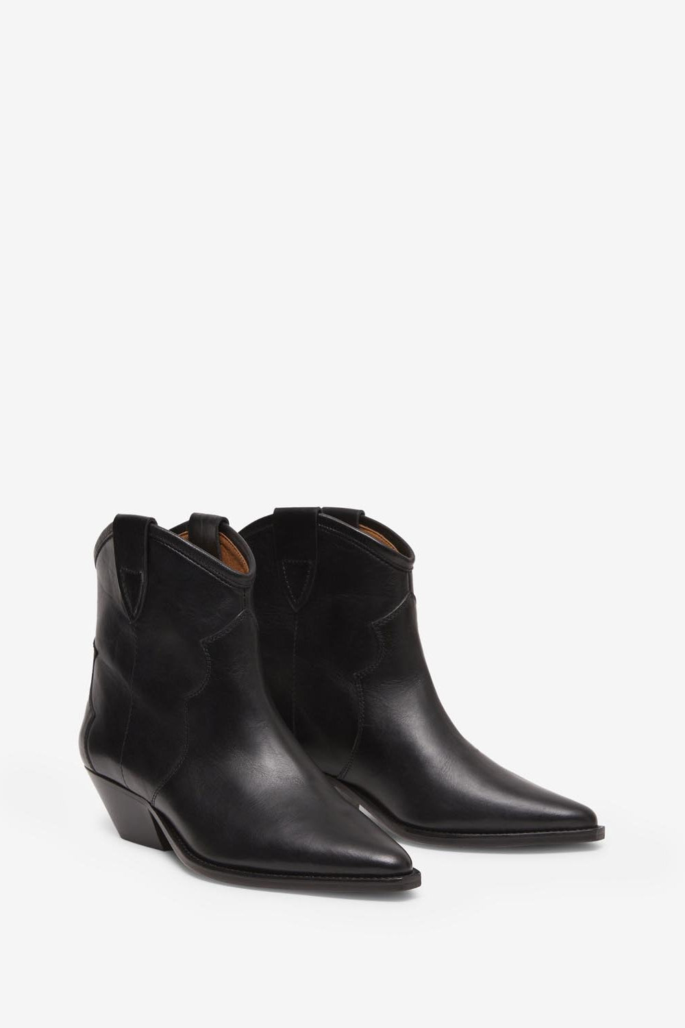 Boots santiag dewina en cuir de veau - Noir - Woman - 3