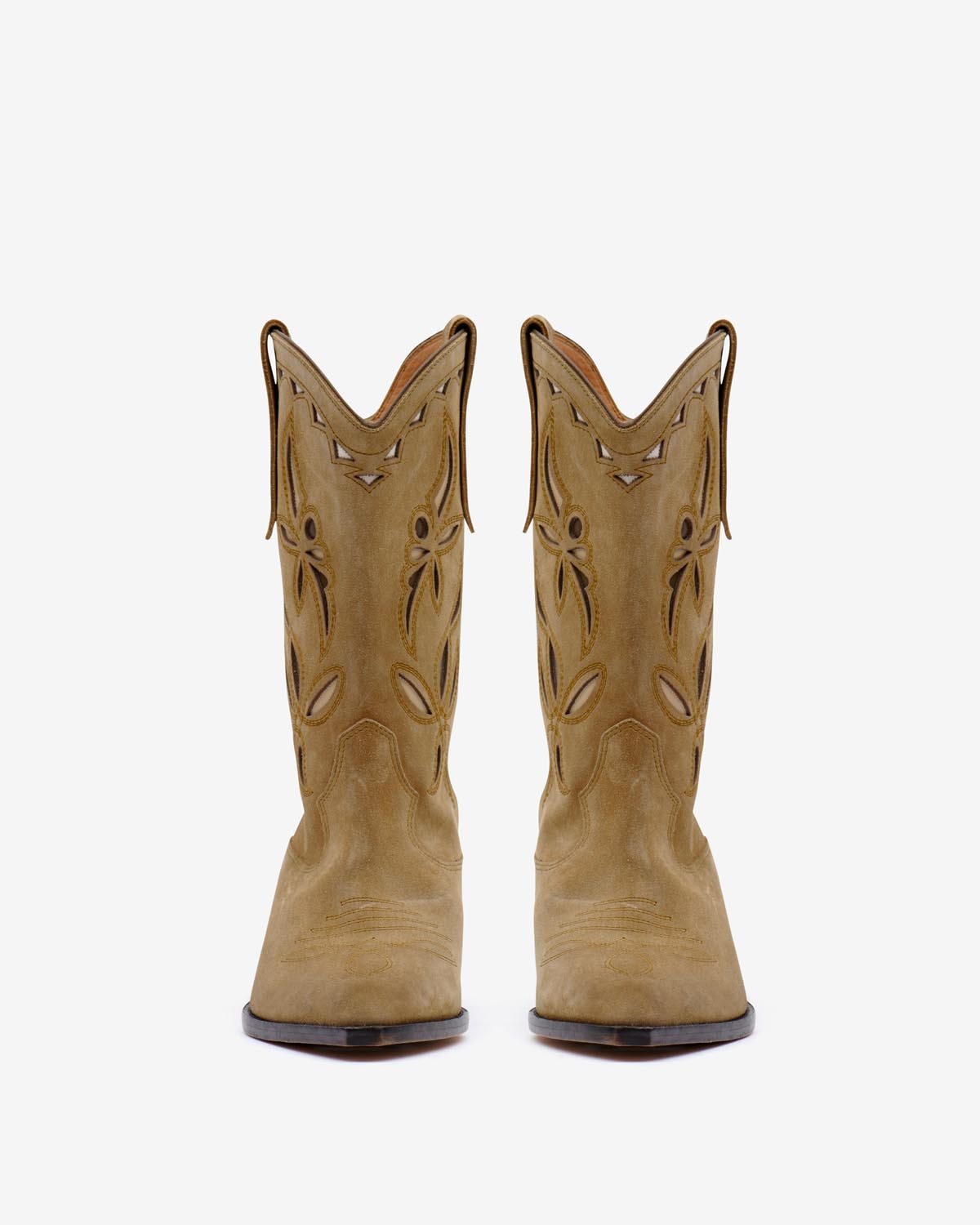 Duerto botas bajas Woman Taupe 2