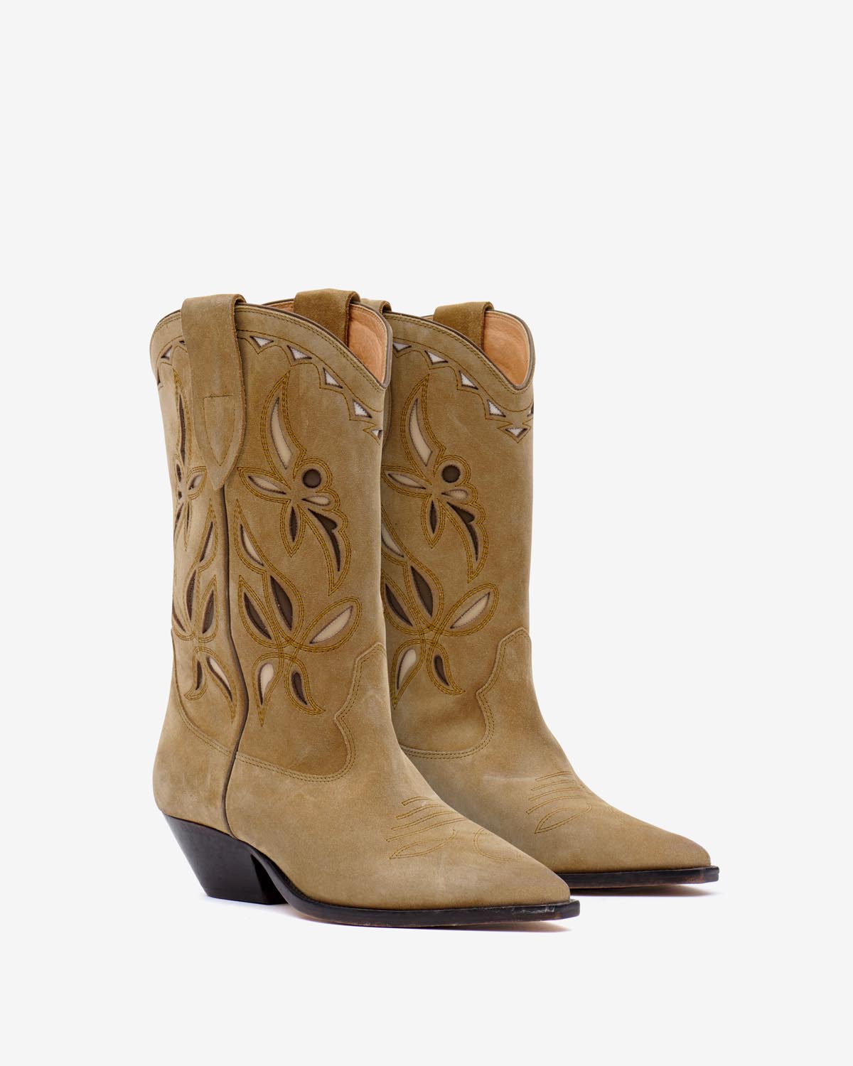 Duerto botas bajas Woman Taupe 4