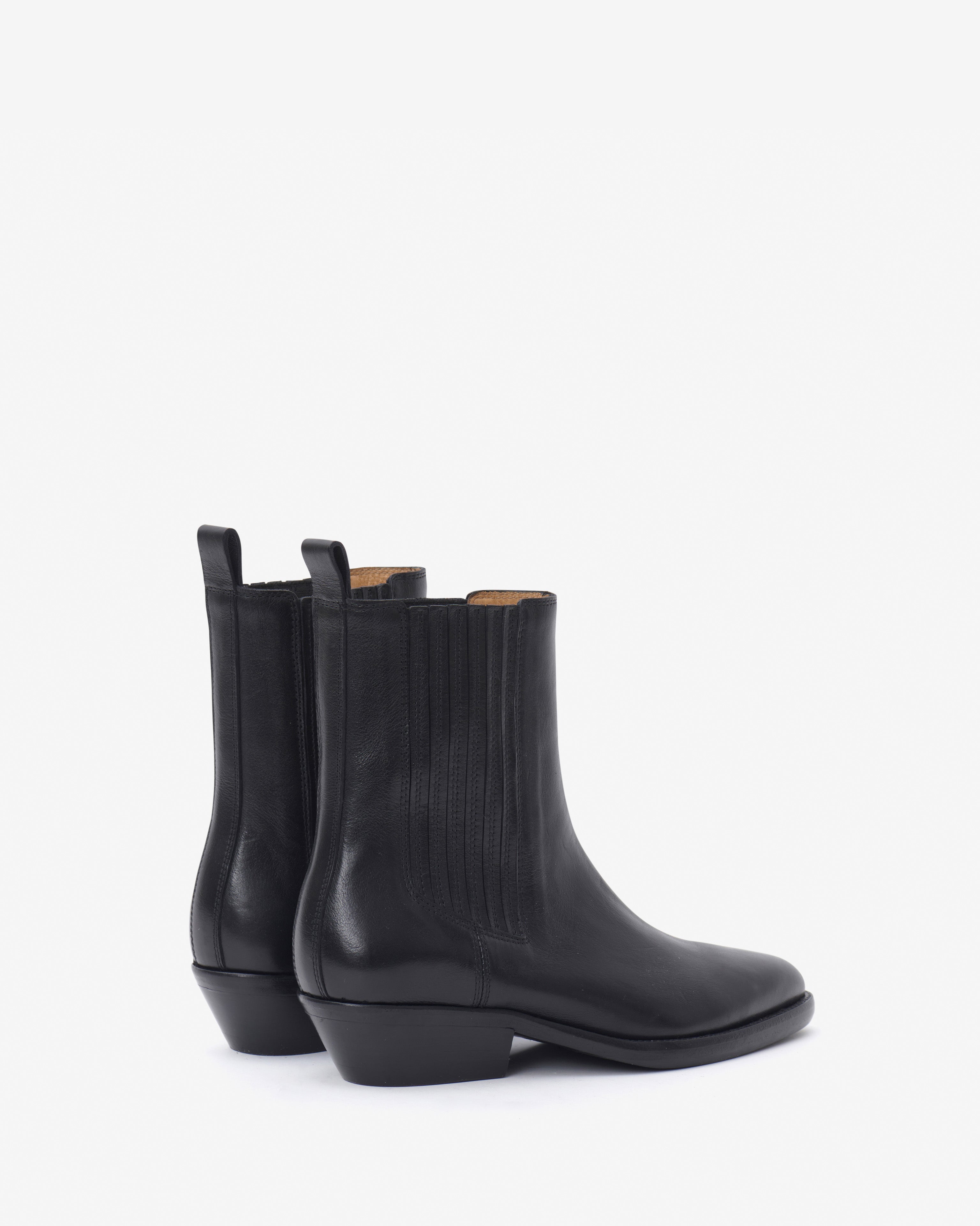 Delena botas bajas Woman Negro 4