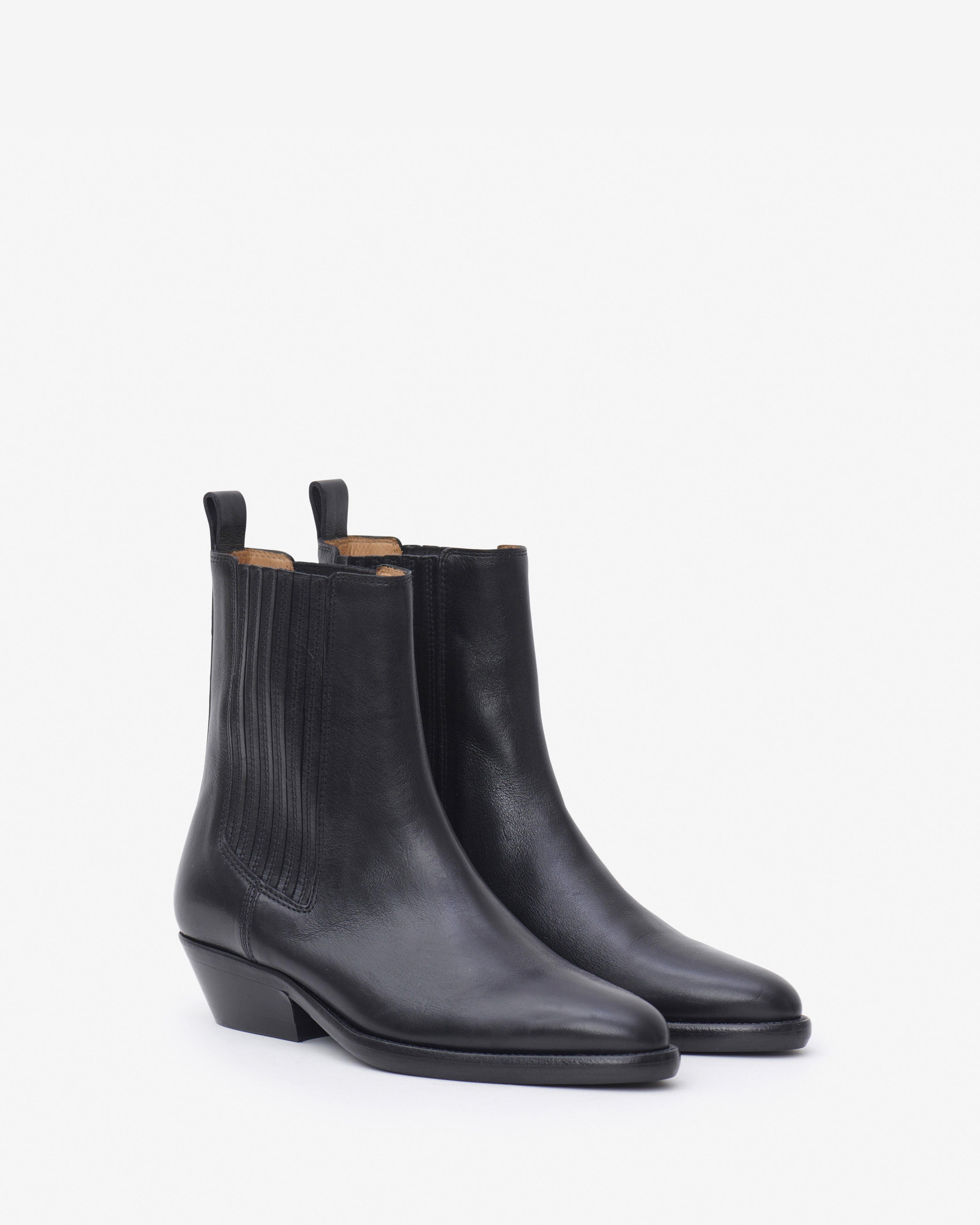 Delena botas bajas Woman Negro 2