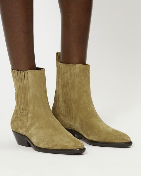 Delena low boots Woman Taupe 5