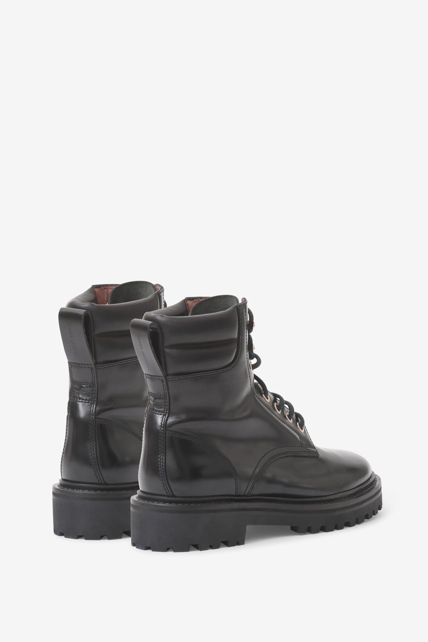 Campa leather ankle boots - Black - Woman - 2