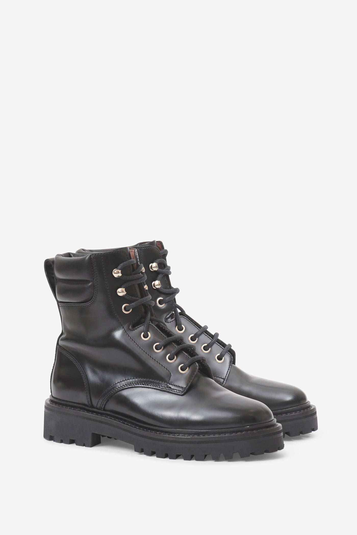 Campa leather ankle boots - Black - Woman - 3