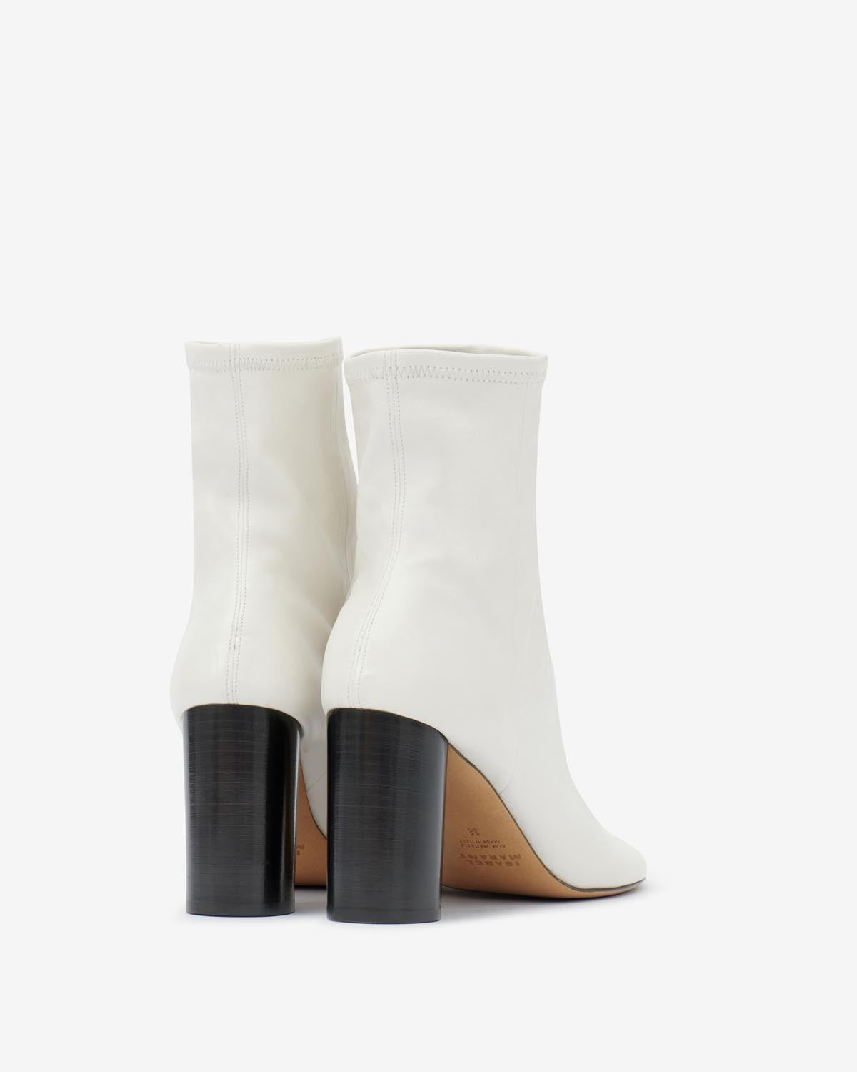 Boots labee Woman Blanc 2