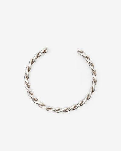 Bracciale idealist in metallo intrecciato - Argento - Man - 1