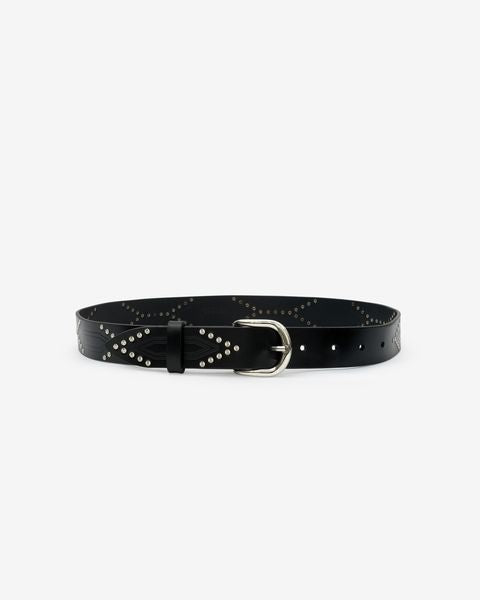 Telly belt Woman Black and silver 3