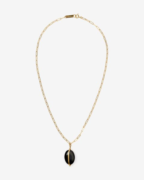 Stones necklace Woman Black 3