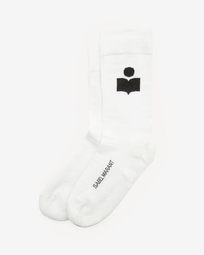 Calcetines con logotipo siloki - Blanco - Man - 1