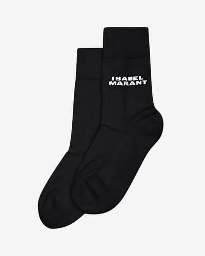 Dawi ロゴ入りソックス - 黒 - Woman - 1