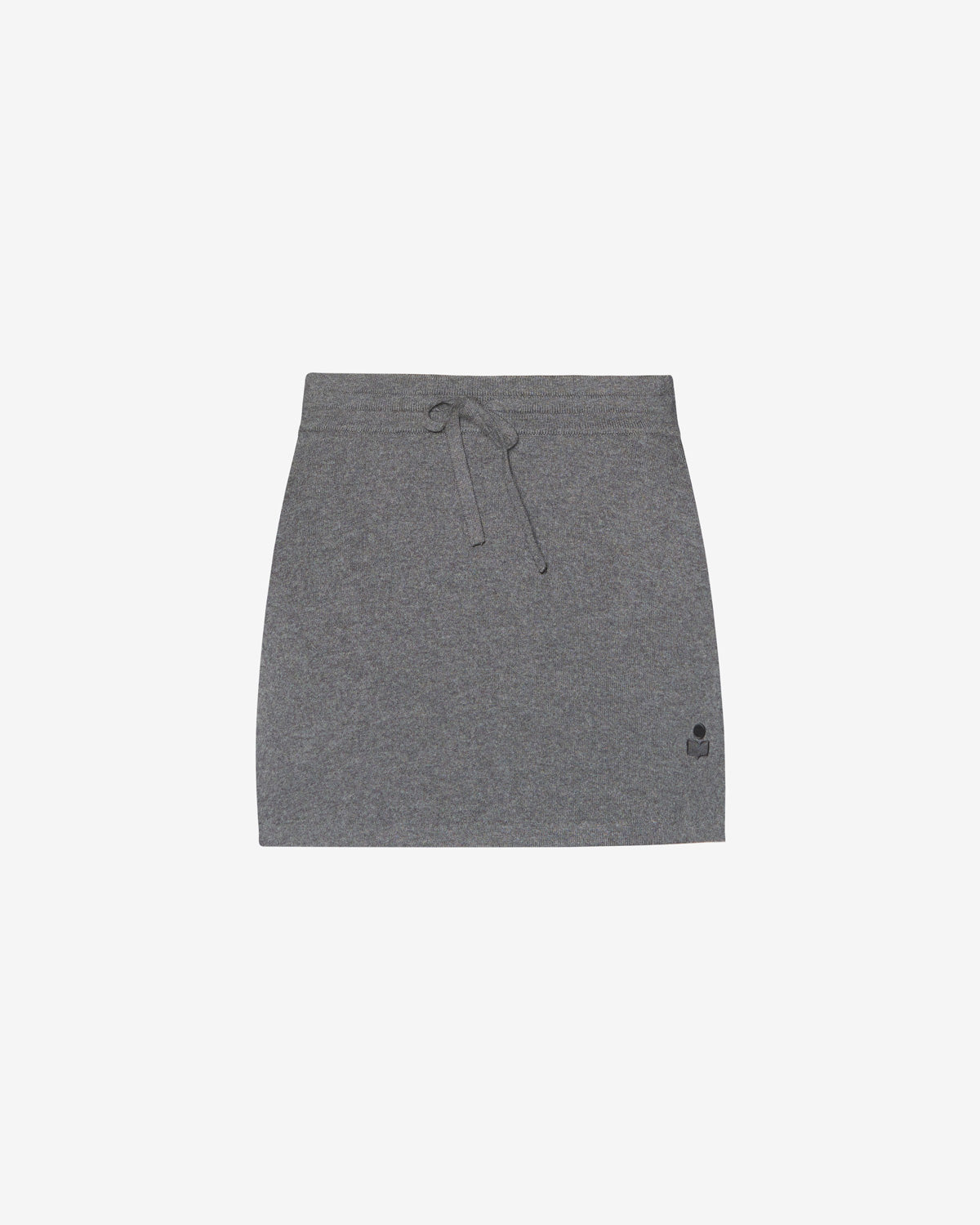 Amaline short knit skirt - Anthracite - Woman - 5