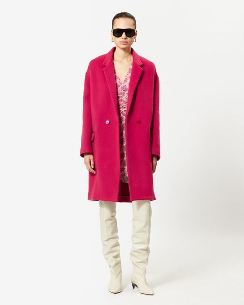 Efegozi coat Woman Raspberry 2