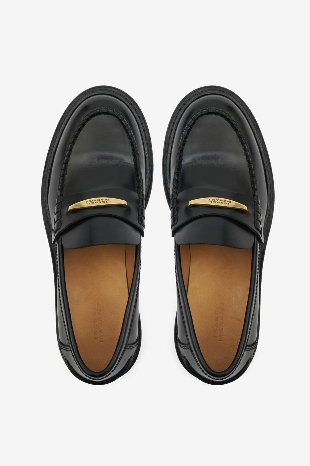 Mocassins en cuir frezza - Noir - Woman - 4