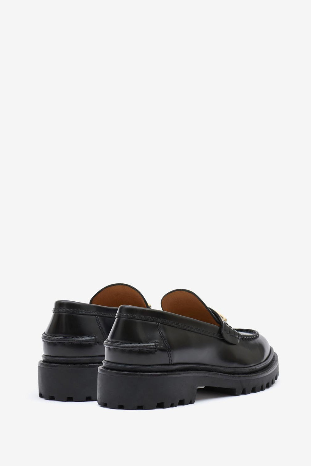 Mocassins en cuir frezza - Noir - Woman - 2