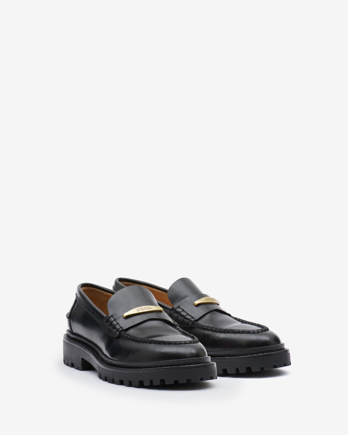 Mocassins en cuir frezza - Noir - Woman - 3