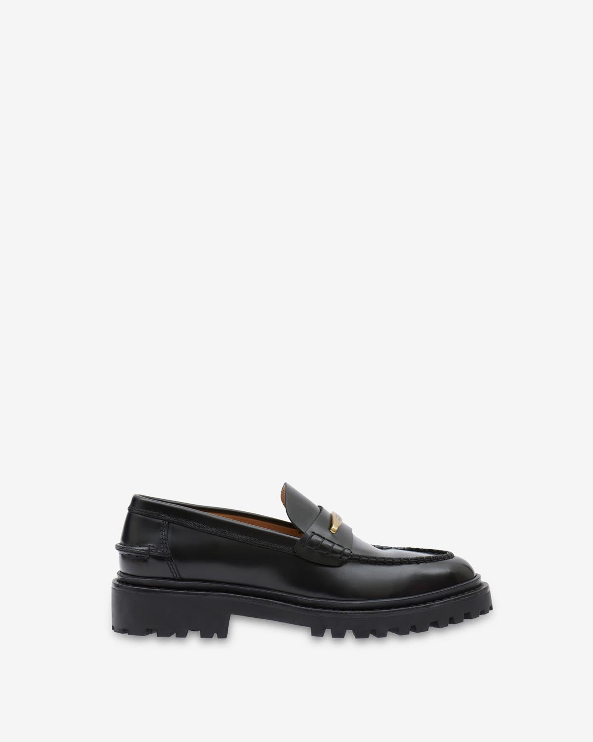 Mocassins en cuir frezza - Noir - Woman - 1