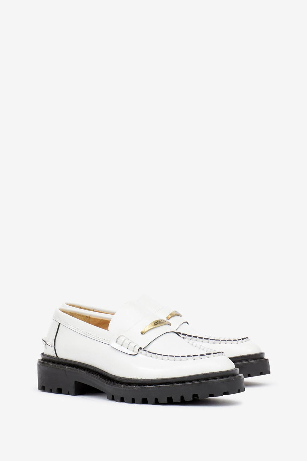 Frezza leather loafer - White - Woman - 8