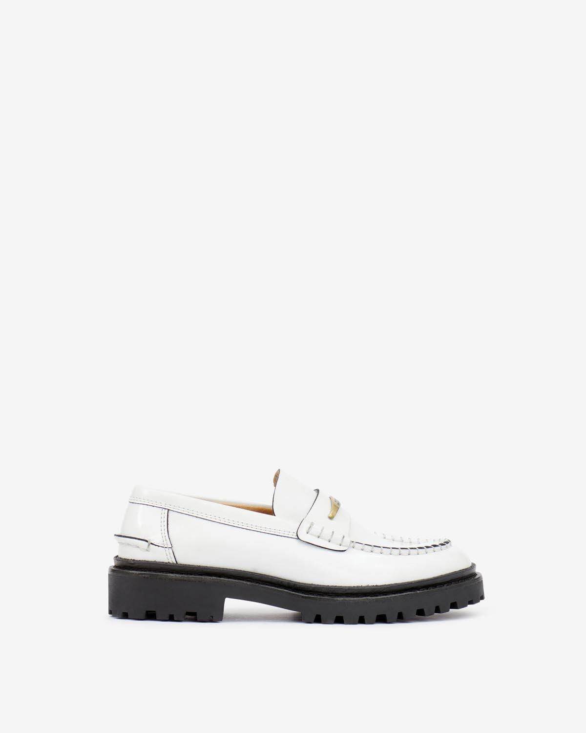 Frezza leather loafer - White - Woman - 1