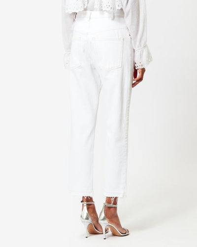 Belden regular jeans - 白 - Woman - 7