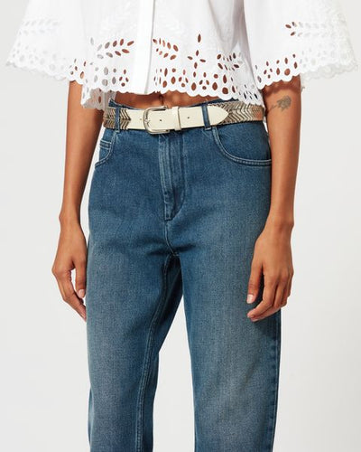 Neasr フィットジーンズ - 青 - Woman - 5