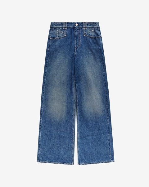 Hose lemony aus denim Woman Blau 1