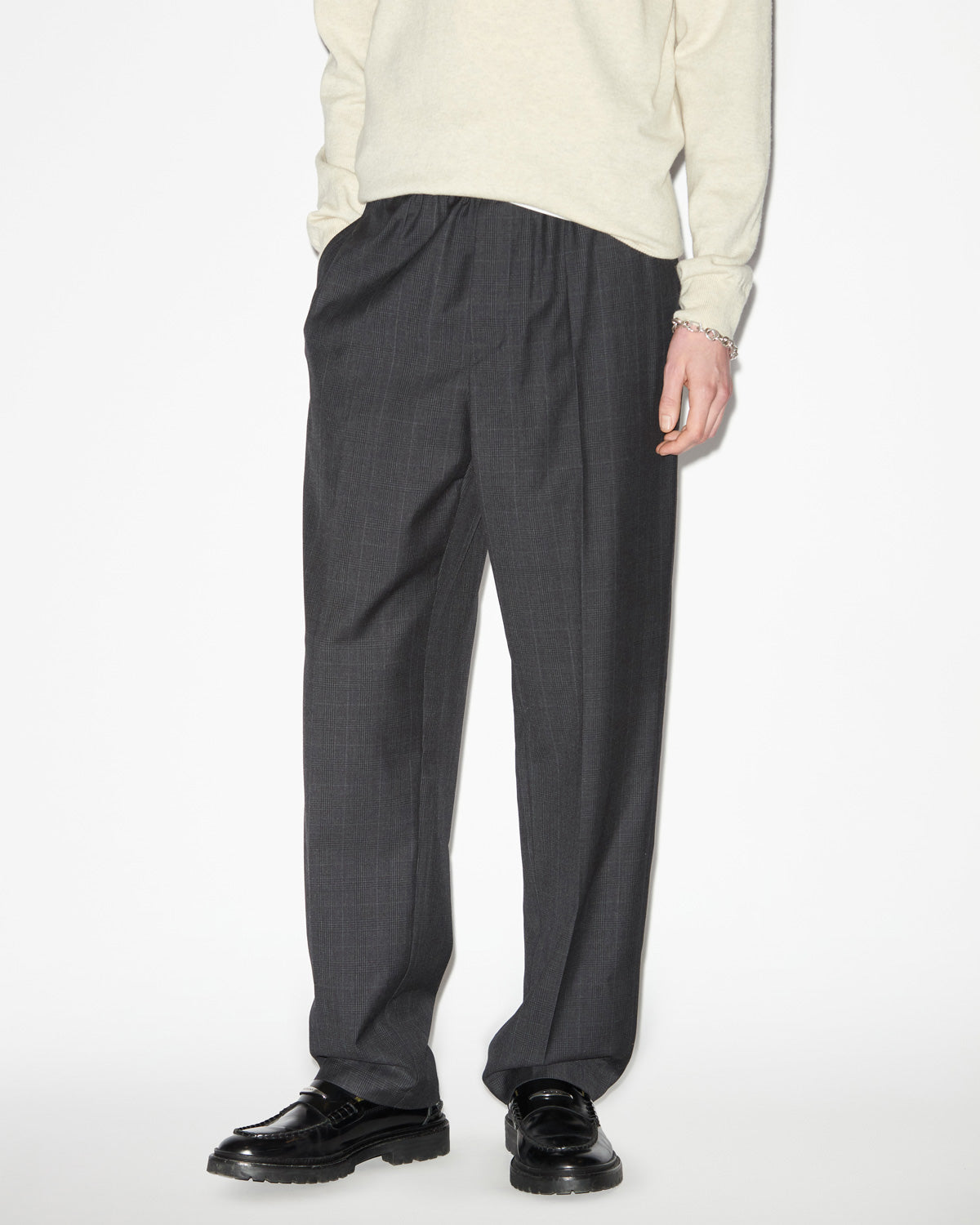 Pantaloni nahili Man Anthracite 5