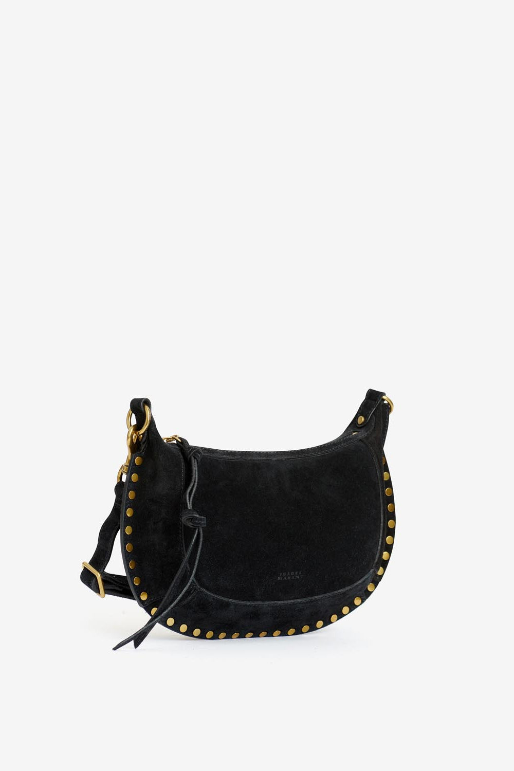 Sac porté épaule en cuir oskan moon - Noir - Woman - 5