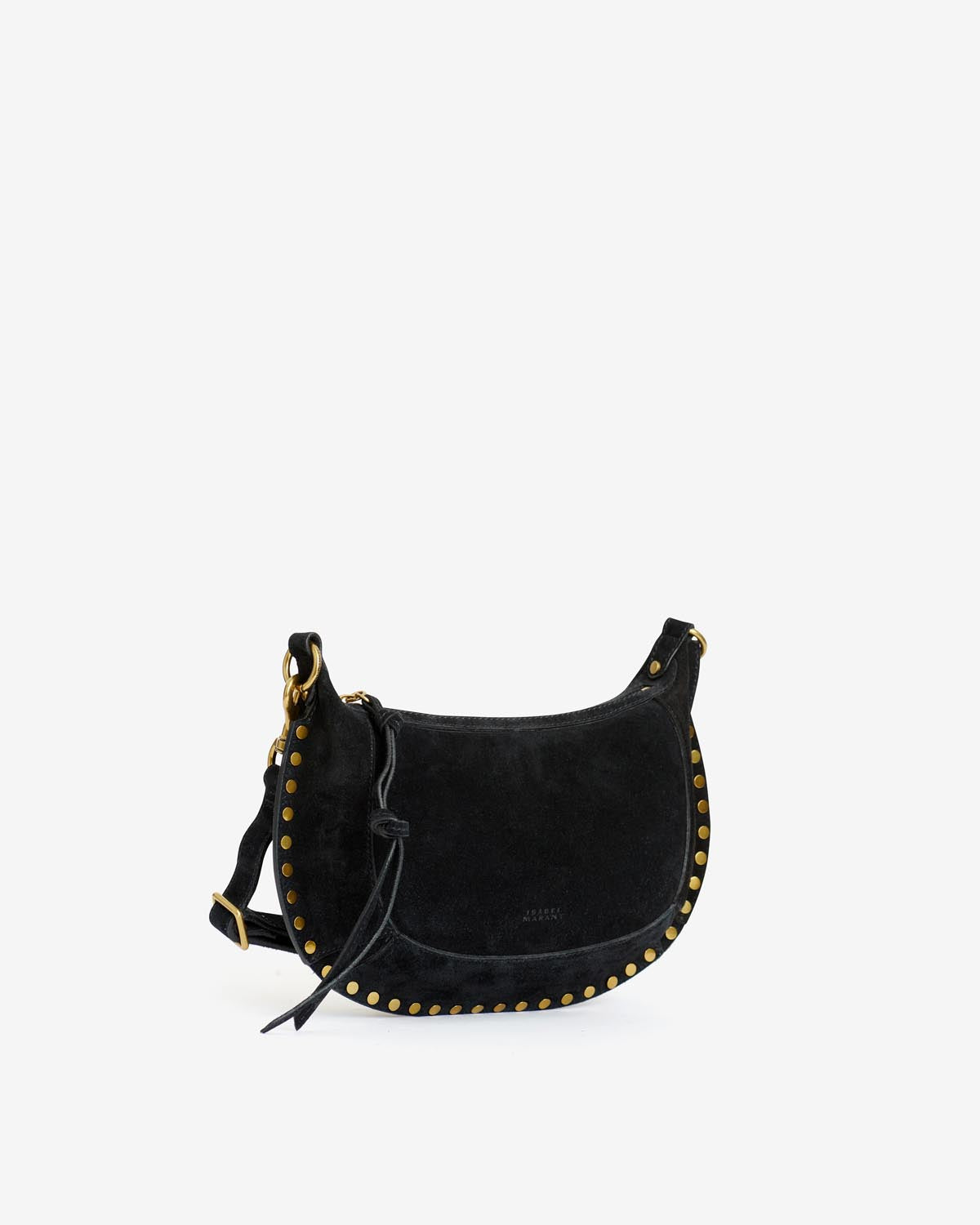 Oskan moon borsa a spalla in pelle - Nero - Woman - 5