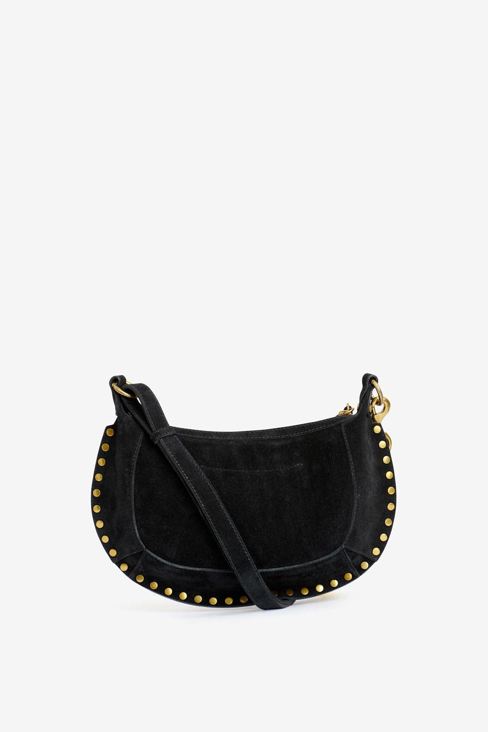 Sac porté épaule en cuir oskan moon - Noir - Woman - 3