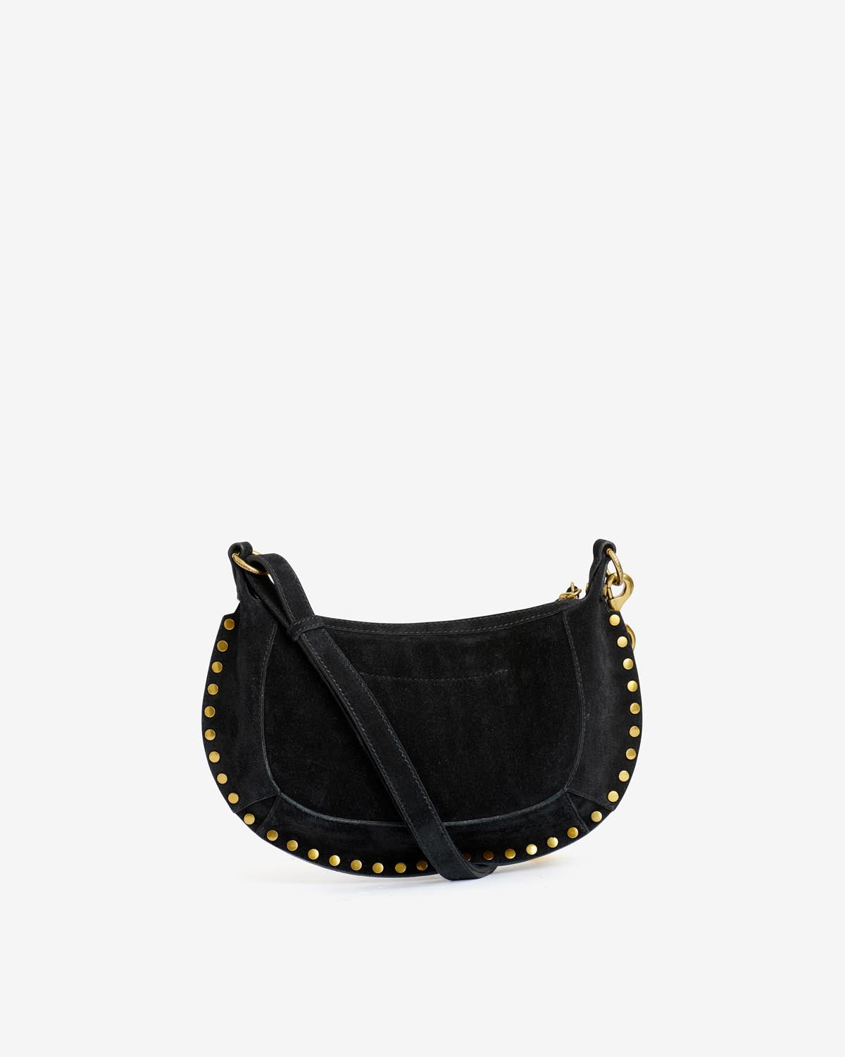 Oskan moon borsa a spalla in pelle - Nero - Woman - 2