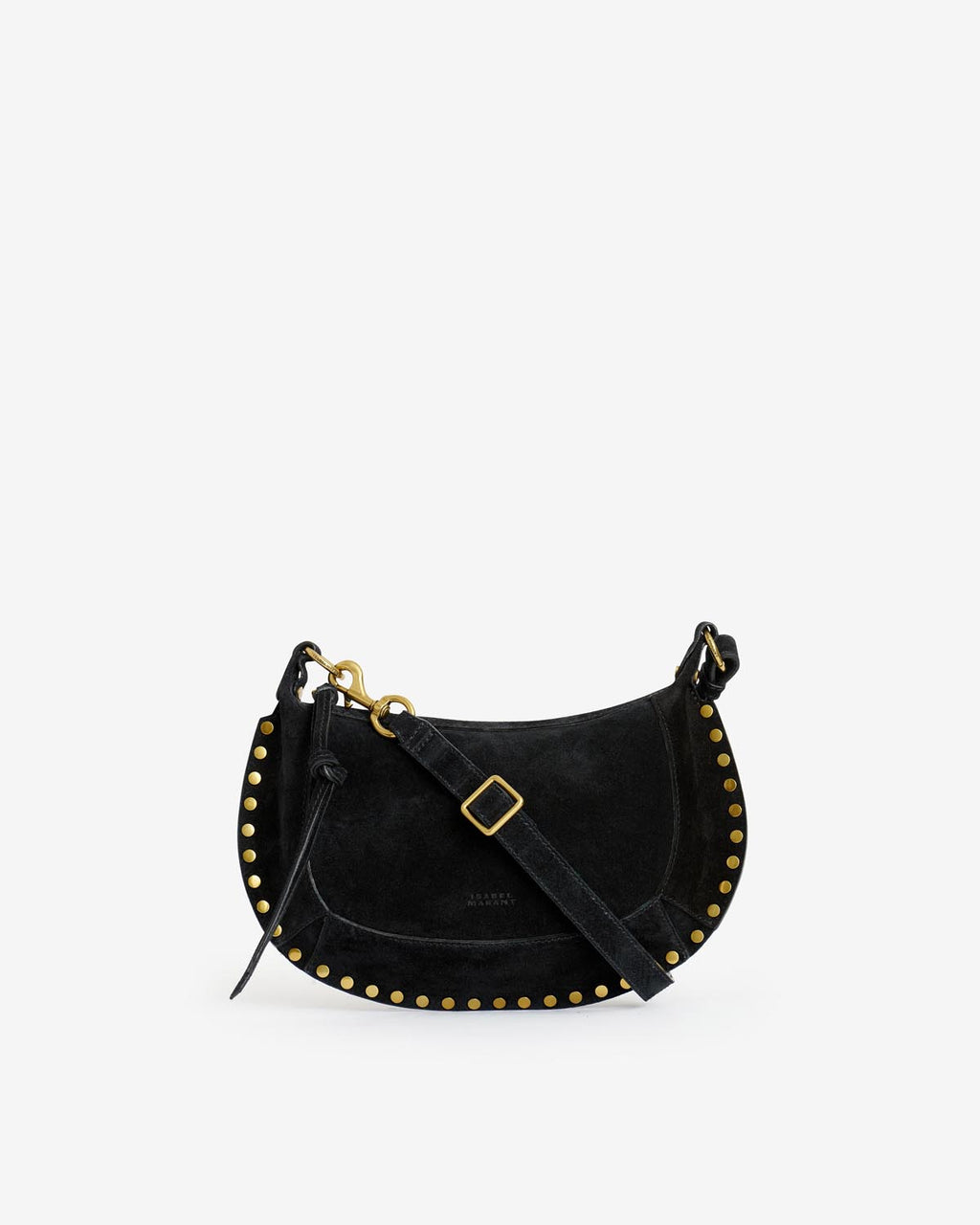 Isabel Marant Sac Oskan Moon en cuir velours