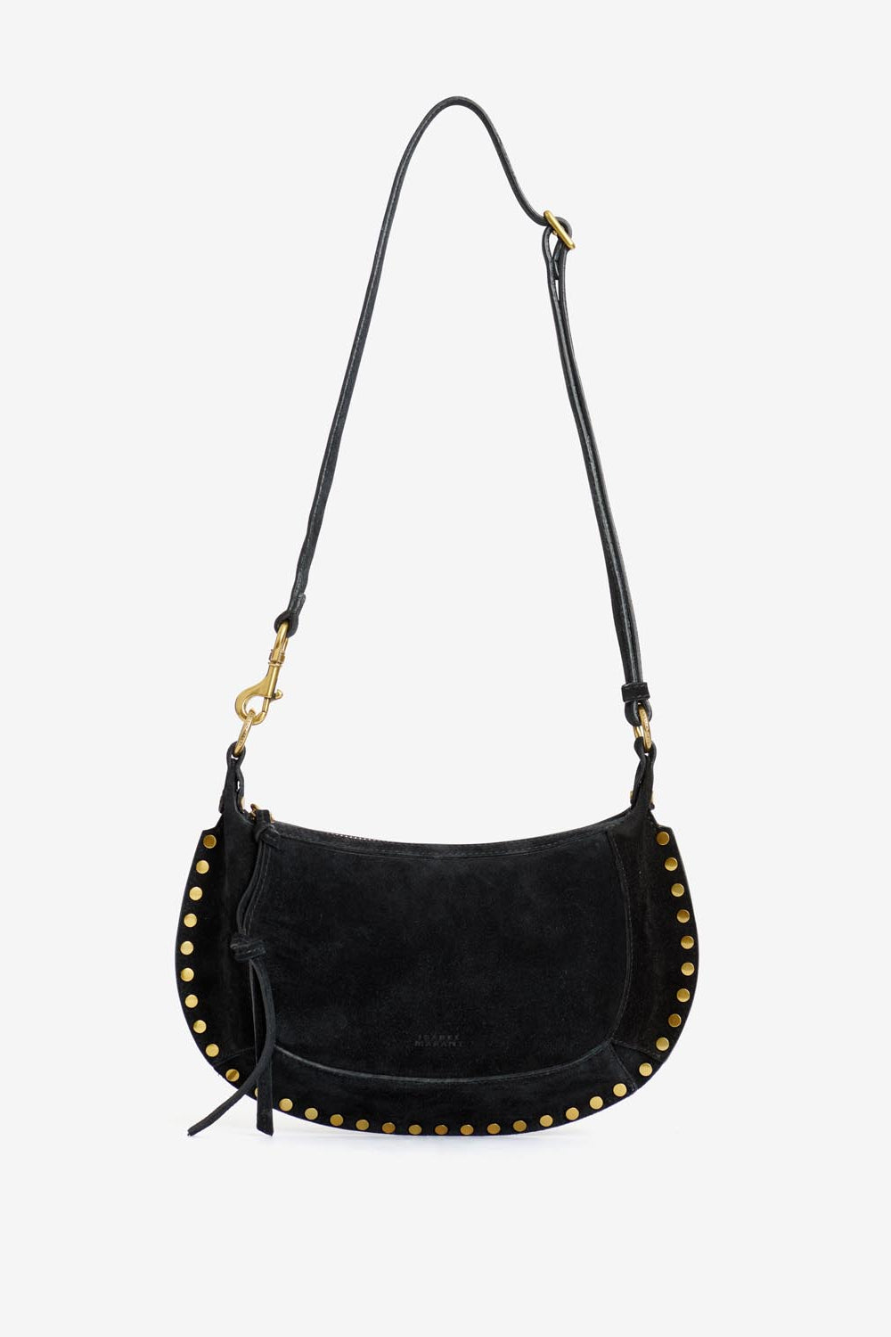 Sac porté épaule en cuir oskan moon - Noir - Woman - 6