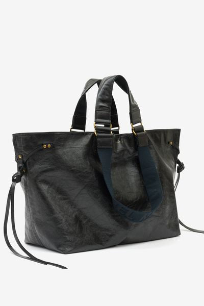 Wardy スムースレザー トートバッグ ラージ - 黒 - Woman - 10