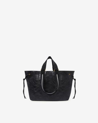 Sac cabas grand modèle en cuir souple wardy - Noir - Woman - 4