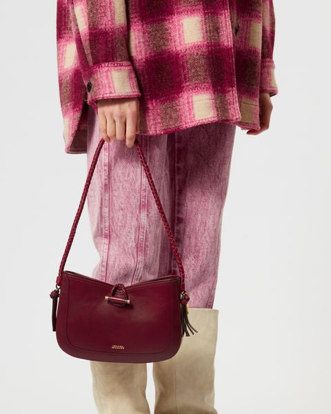 Sac baguette vigo Woman Bordeaux 3