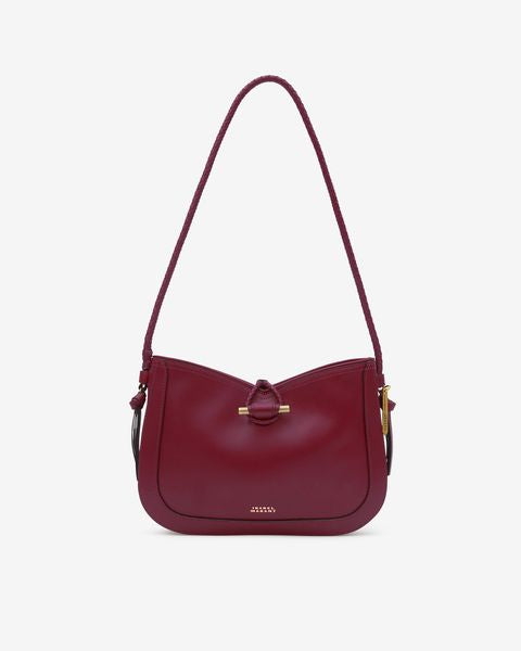 Tascheuette-schultertasche vigo aus leder Woman Bordeaux 4