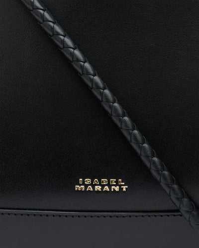 Schultertasche vigo hobo aus leder - Schwarz - Woman - 5