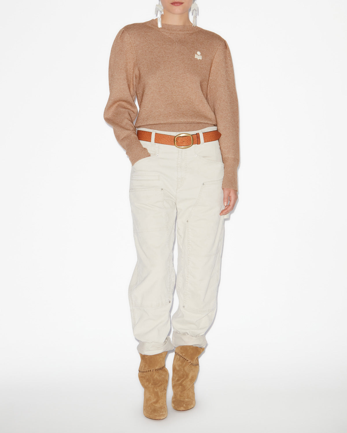 Kelaya sweater Woman Camel 4