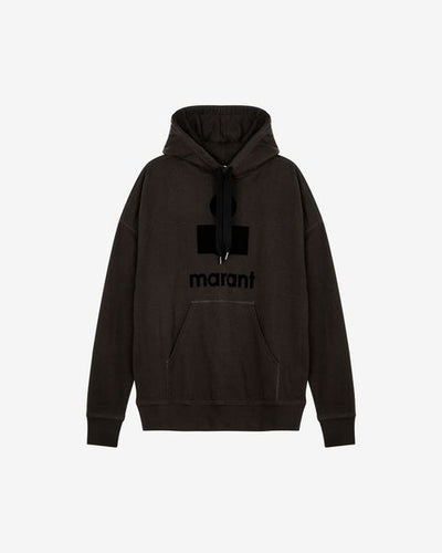 Miley felpa con cappuccio e logo - Nero lavato - Man - 9