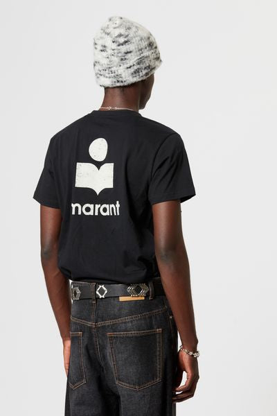 Zafferh ロゴ コットン tシャツ - Black and ecru - Man - 5