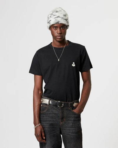 Camiseta de algodón  zafferh - Black and ecru - Man - 3
