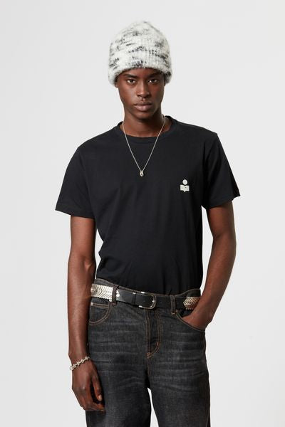 Zafferh ロゴ コットン tシャツ - Black and ecru - Man - 4