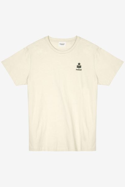 T-shirt aby in cotone con logo - Beige - Woman - 2