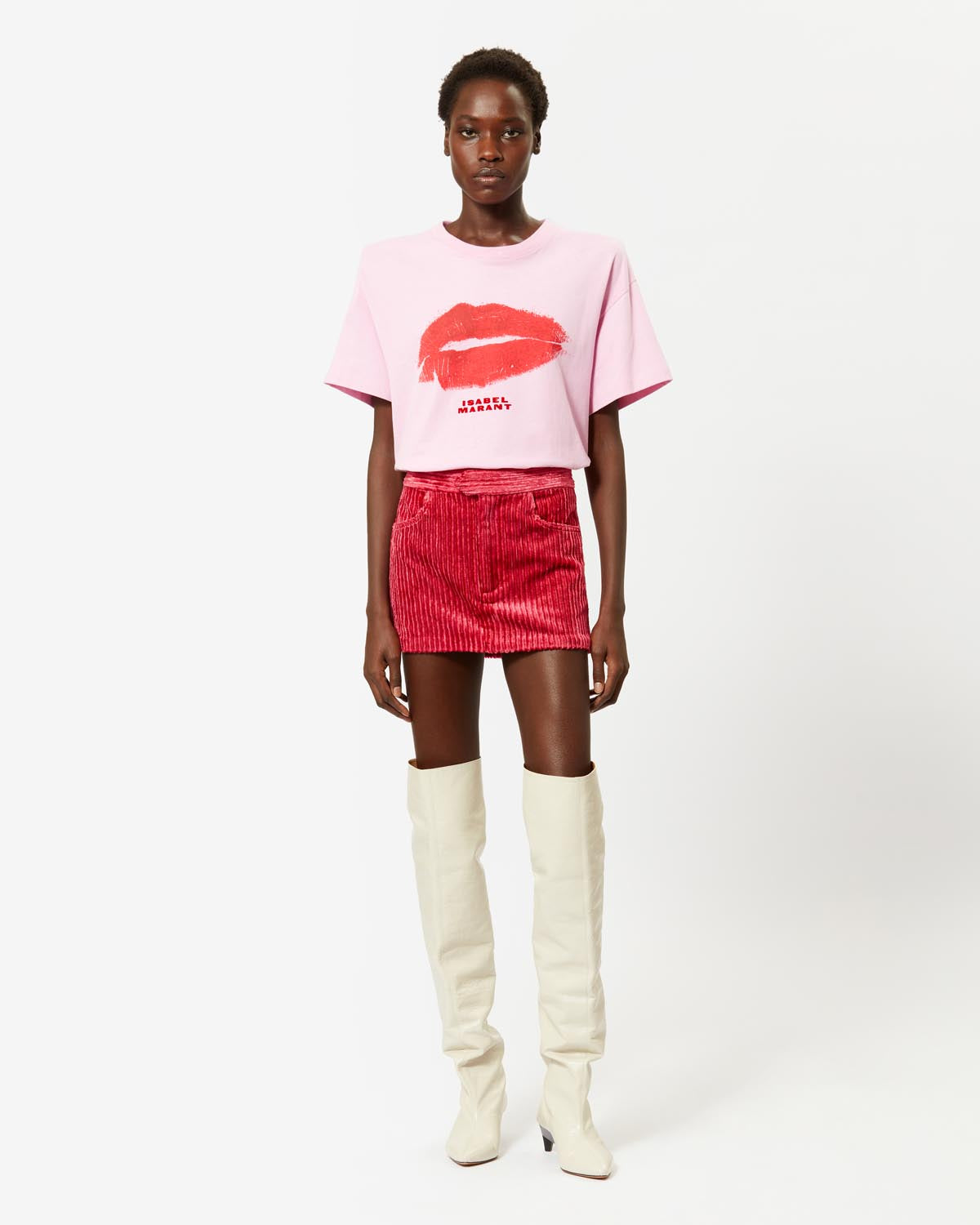 Ben tee-shirt Woman Pink 4